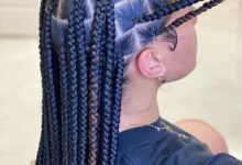 Medium Knotless Braids