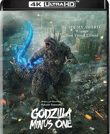 Godzilla Minus One Blu-ray