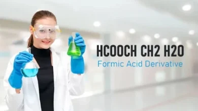 CH₂ HCOOH and H₂O